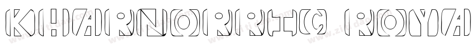 Kharnorric Royal字体转换
